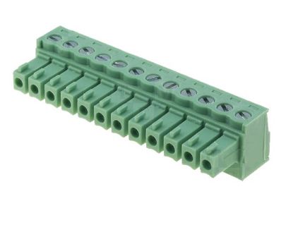Picture of SOCKET STR IN-LINE 12-WAY P=3.81 250VAC 7A