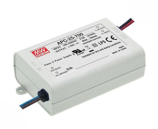 Picture of POWER SUPPLY ENCL. LED DRIVER I=220 O=11-36VDC 700mA 25W