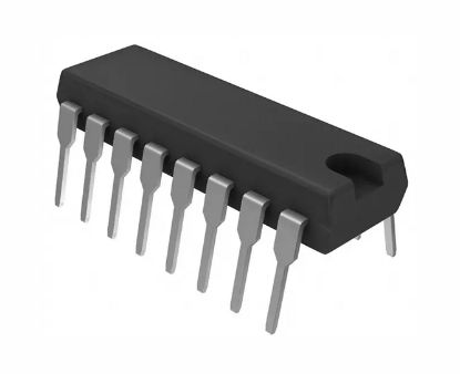 Picture of IC DIP FLIP FLOP D-TYPE QUAD DIP20