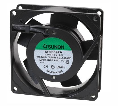 Picture of 220V AXIAL FAN 92sqx25mm BAL 33CFM LEAD