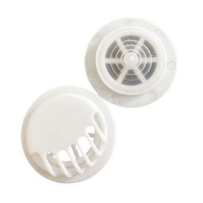 Picture of ROUND RESPIRATOR VALVE FOR MASK WHITE