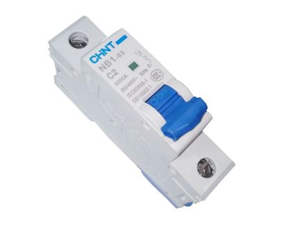 Picture of MINI CIRCUIT BREAKER 1P 2A 6KA C-CURVE