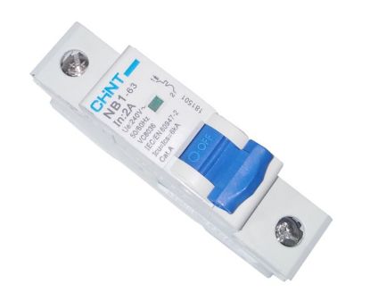 Picture of MINI CIRCUIT BREAKER 1P 2A 6KA C-CURVE