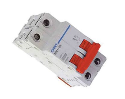 Picture of MINI DIN-RAIL MOUNT CIRCUIT BREAKER 25A 2P -6KA D CURVE