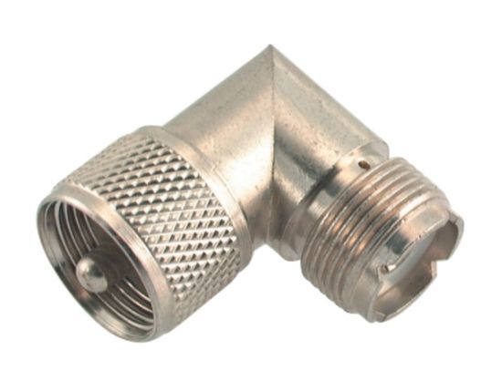 Picture of ADAPTER UHF-PLUG PL259 TO UHF-SOCKET SO239 R/A