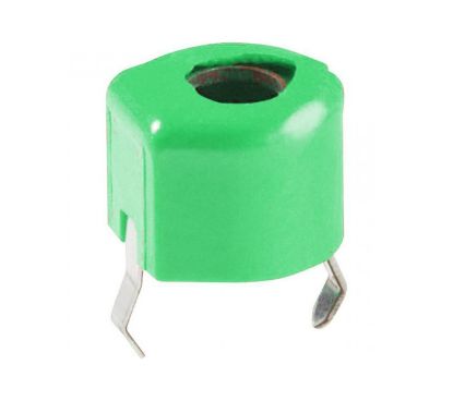 Picture of ADJUSTABLE CAPACITOR T/H 30pF-6.2pF GREEN