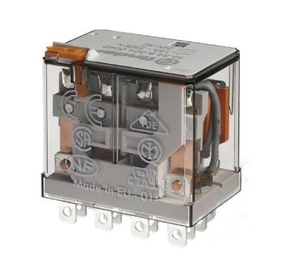 Picture of RELAY QPDT 12A 230VAC PLUG IN