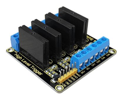 Picture of 4-CH RELAY 5V TRIGGER SOLID STATE (SSR)  240VAC 2A