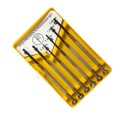 Picture of PRECISION JEWELER SCREWDRIVER MINI SET OF 6PCS