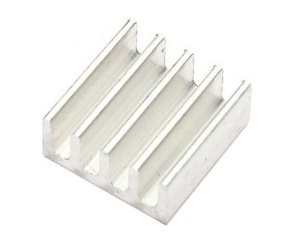 Picture of ALUMINIUM HEAT SINK  STICK ON 9x9x5mm