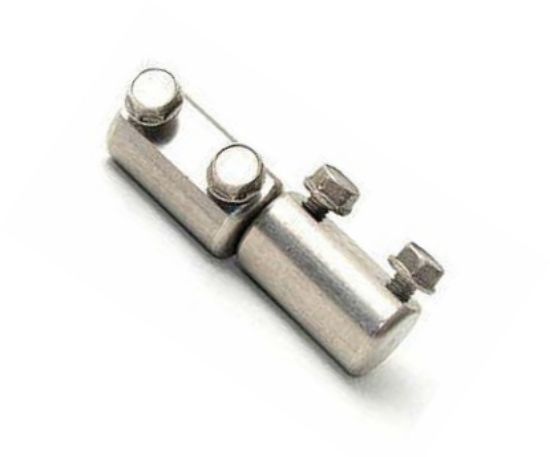 Picture of STAINLESS STEEL PEDESTAL HINGE 60MM