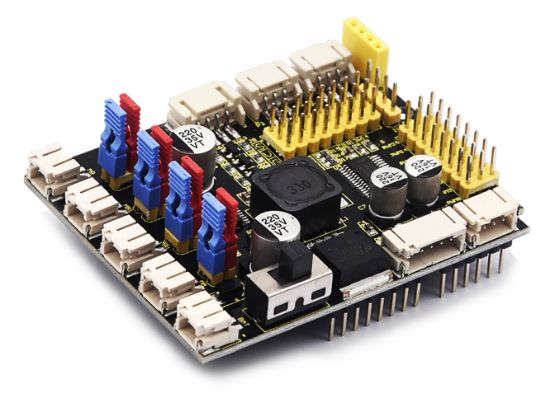 Picture of 4-CH PLUS Motor Driver ARDUINO UNO R3 Shield