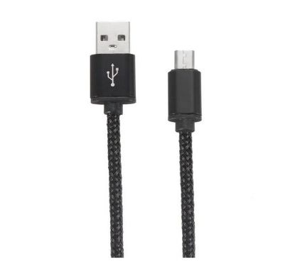 Picture of MICRO-USB TO USB-A 0.3M DATA LEAD BLACK