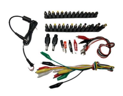 Picture of ADAPTER DC POWER & CROCODILE CLIPS 42-PCS SET