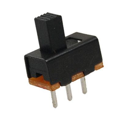 Picture of SLIDE SWITCH SPDT 11.3x5.8x9.6 PS=3.0MM - DEBULK