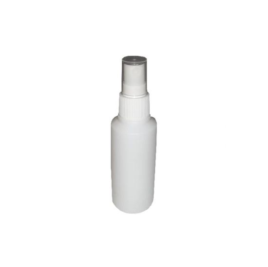 Picture of EMPTY PLASTIC SPRAY BOTTLE 60ML WHITE WITH CAP