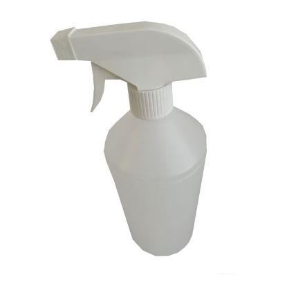 Picture of EMPTY PLASTIC SPRAY BOTTLE 1LT CLEAR TRIGGER