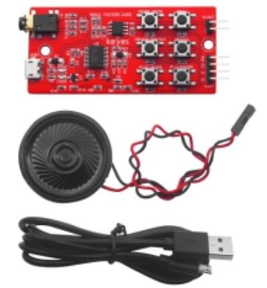 Picture of MP3 VOICE CONTROLLER BOARD FOR ARDUINO