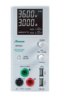 Picture of DIGITAL BENCH POWER SUPPLY 1-36V 0.25A-3A