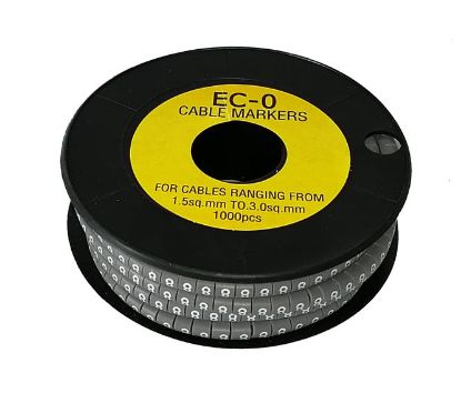 Picture of CABLE MARKER 8 GREY OD 1.5 - 3mm2 EC-TYPE
