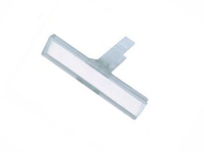 Picture of LABEL / LEGEND HOLDER FOR DIN RAIL END STOP.