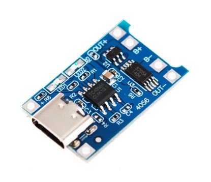 Picture of USB-C LITHIUM 18650 BATTERY CHARGER 1A