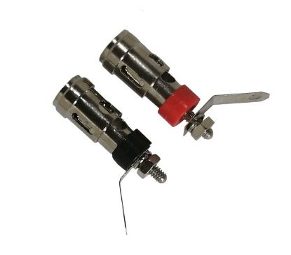 Picture of SPRING LOADED RED/BLACK 4MM BINDING POSTS - SET