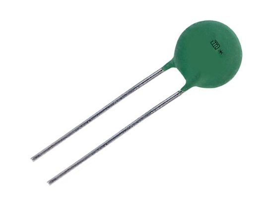 Picture of NTC THERMISTOR DISC 10mm 15E 2.5A 15%