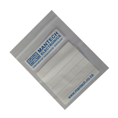 Picture of ZIP SEAL PLASTIC BAG SMALL MAN 50x85MM