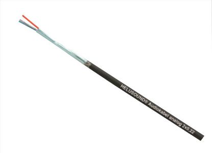 Picture of AUDIO SHIELDED CABLE 1-PAIR BLACK 0.22MM RND
