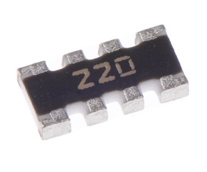 Picture of NETWORK RESISTOR SMD 08-PIN 04-RES 51E