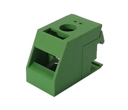 Picture of TRANSFORMER RAIL CLIP-ON EARTH TERMINAL 1P GREEN