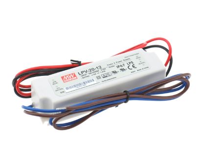 Picture of POWER SUPPLY C.V. ENC LED I=220V O=12V   1.67A
