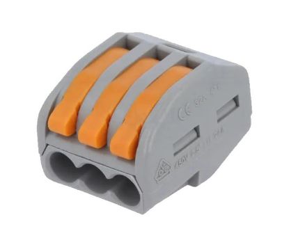 Picture of SPLICING TERMINAL BLOCK 3W 4.61