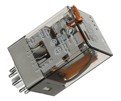 Picture of RELAY DPDT 10A 24VAC ROUND 8PINS
