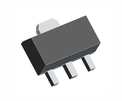 Picture of TRANSISTOR PNP SMD SOT89 40V 1A