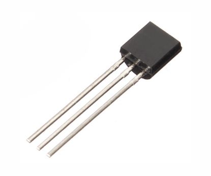 Picture of PNP TRANSISTOR PS TO92 CBE 30V 0A1