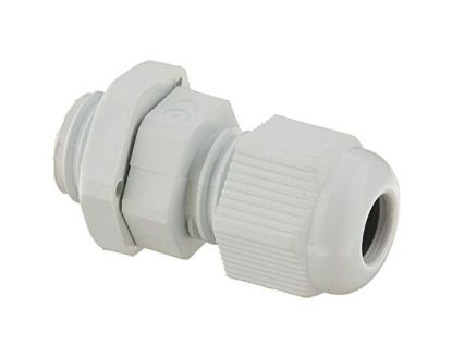 Picture of WHITE COMPRESSION GLAND PH=12.5mm CAB=3-6.5mm - DEBULK
