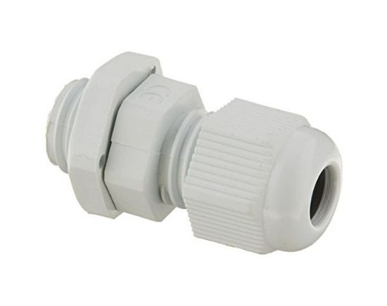 Picture of WHITE COMPRESSION GLAND PH=12.5mm CAB=3-6.5mm - 100P/BAG