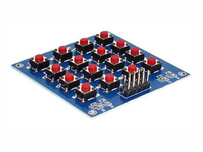 Picture of 4x4 MATRIX KEYBOARD / KEYPAD MODULE
