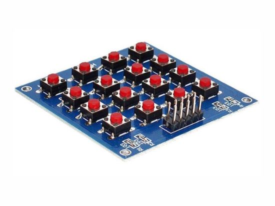 Picture of 4x4 MATRIX KEYBOARD / KEYPAD MODULE