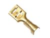 Picture of TERMINAL UN-INS BRASS 6.35mmx0.8 FEM