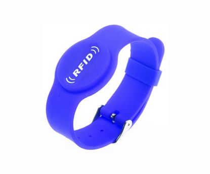 Picture of WRIST BAND RFID TAG TK4100 125KHz - DARK BLUE