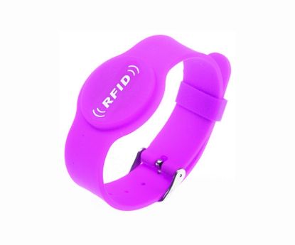 Picture of WRIST BAND RFID TAG TK4100 125KHz - PINK