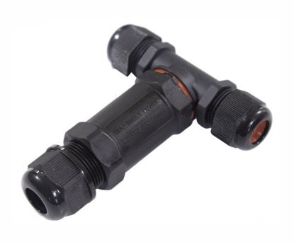 Picture of CIRCULAR T CONNECTOR IP68 3W 2.5mm2 16A 250V