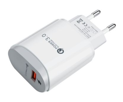 Picture of POWER SUPPLY / USB CHARGER Q3 W/M I=220 O=5V @ 3A