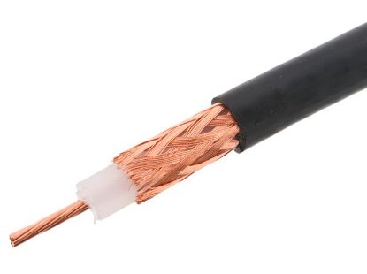 Picture of RG213 CABLE SOLID O=10.3mm BLACK - DEBULK