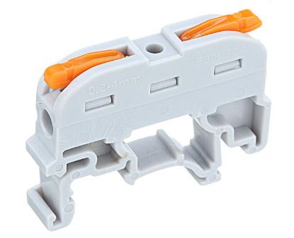 Picture of D/R QUICK CONNECT TERMINAL 32A 600V 1W GREY