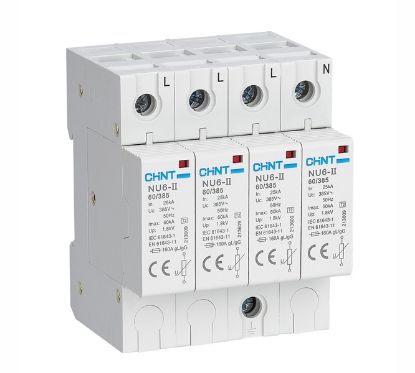 Picture of SURGE ARRESTOR 3-PHASE+N 4-POLE 60KA 385V