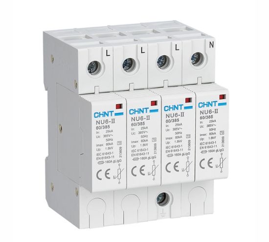 Picture of SURGE ARRESTOR 3-PHASE+N 4-POLE 60KA 385V